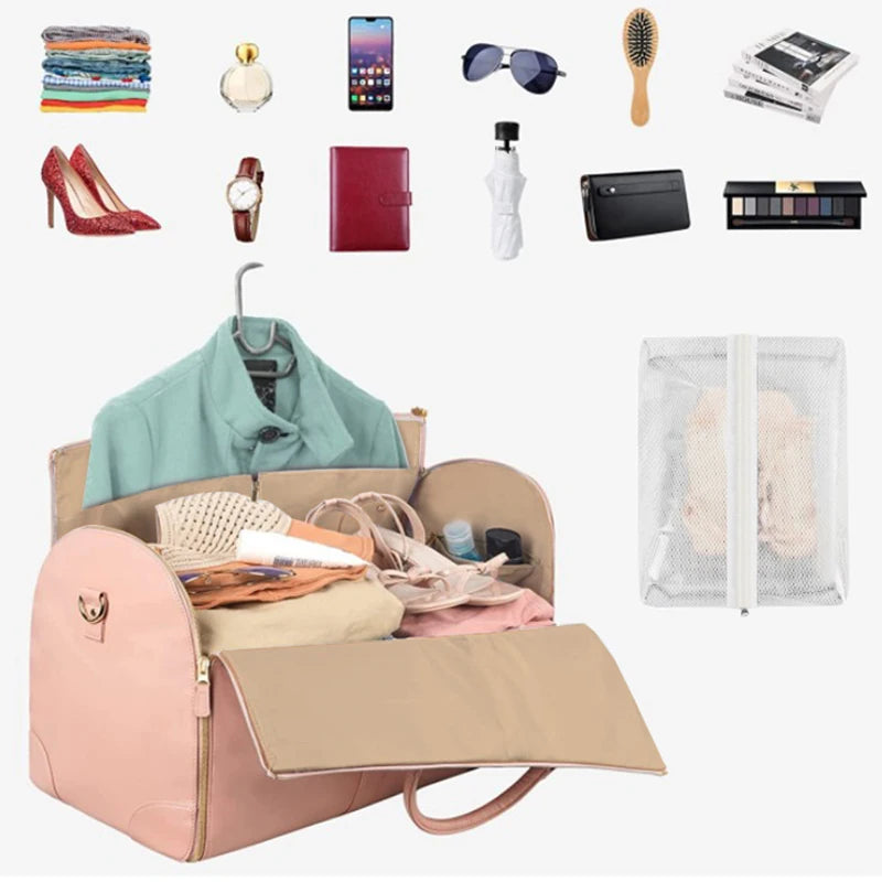 Bolsa de viaje plegable y cómoda para ropa de mano